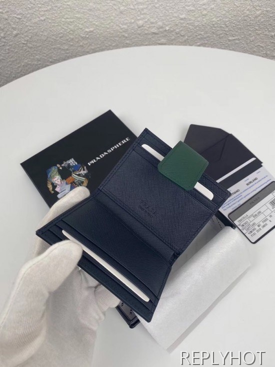 Prada 2020 Saffiano Mens Card Purse, 2MC063