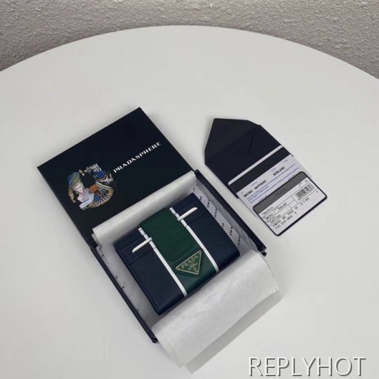 Prada 2020 Saffiano Mens Card Purse, 2MC063