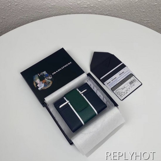 Prada 2020 Saffiano Mens Card Purse, 2MC063