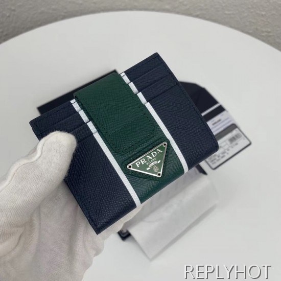 Prada 2020 Saffiano Mens Card Purse, 2MC063