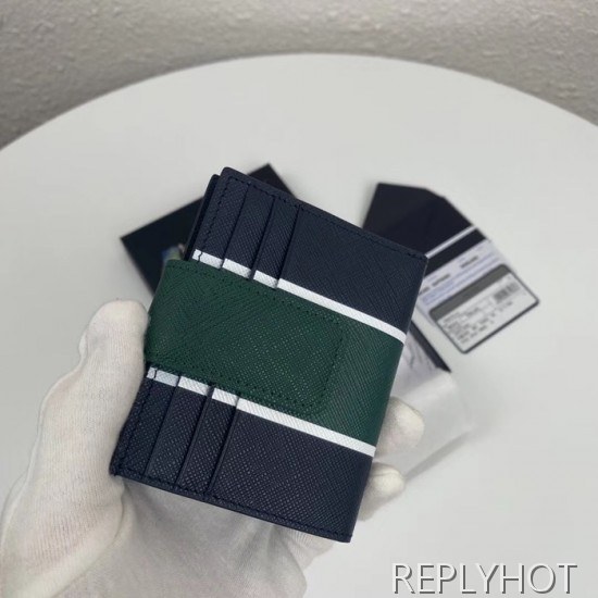 Prada 2020 Saffiano Mens Card Purse, 2MC063