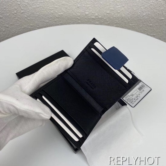 Prada 2020 Saffiano Mens Card Purse, 2MC063