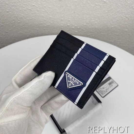 Prada 2020 Saffiano Mens Card Purse, 2MC223