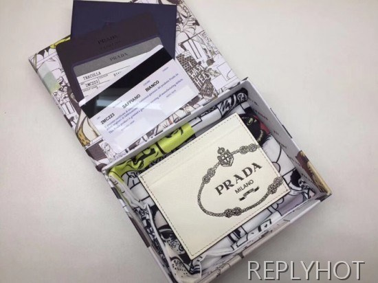 Prada 2020 Saffiano Mens Card Purse, 2MC223