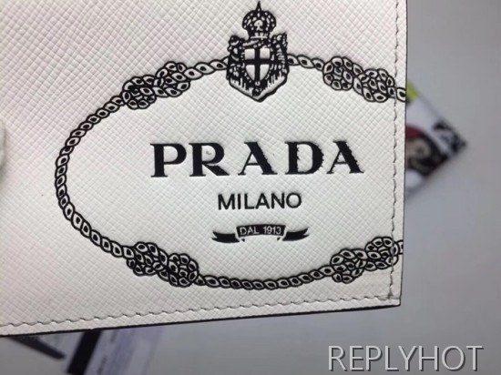 Prada 2020 Saffiano Mens Card Purse, 2MC223