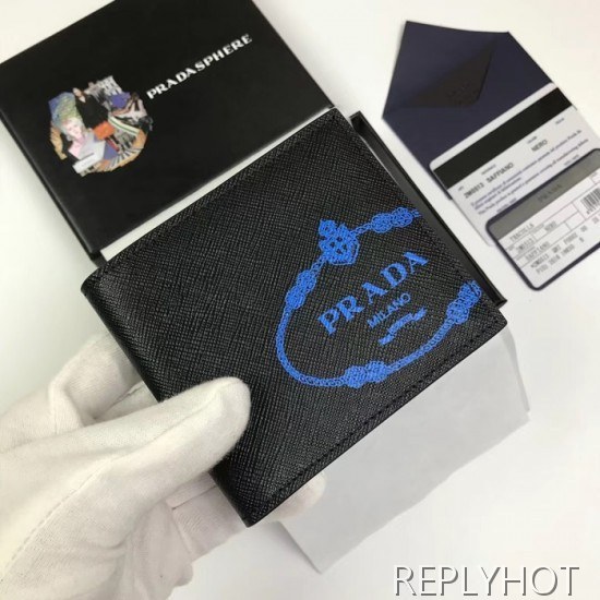 Prada 2020 Saffiano Mens Wallet, 2M0513