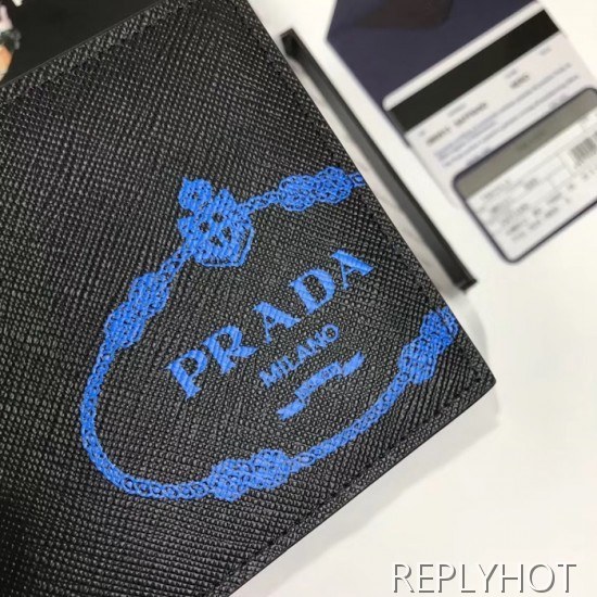 Prada 2020 Saffiano Mens Wallet, 2M0513