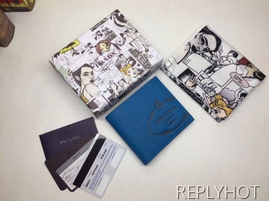 Prada 2020 Saffiano Mens Wallet, 2M0513