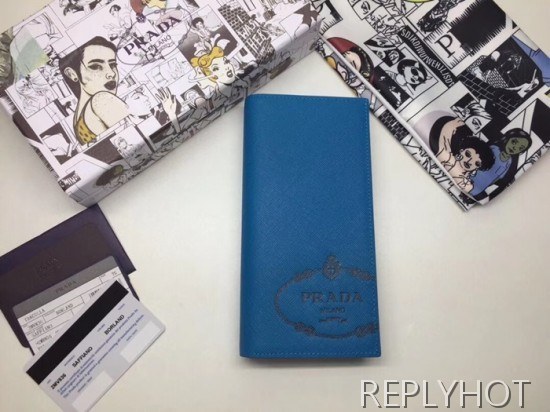 Prada 2020 Saffiano Mens Wallet, 2MV836