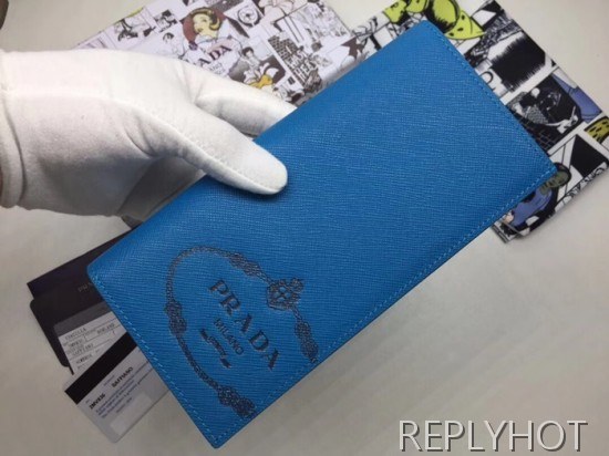 Prada 2020 Saffiano Mens Wallet, 2MV836