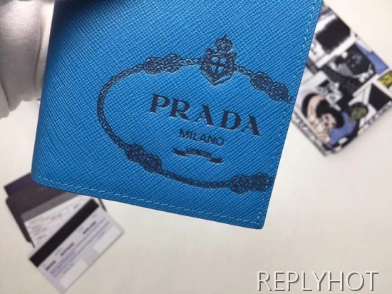 Prada 2020 Saffiano Mens Wallet, 2MV836