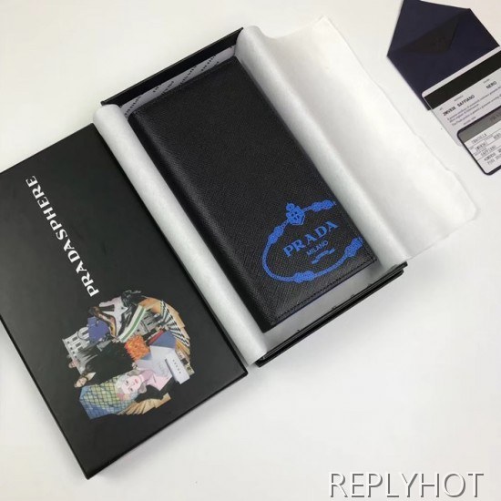 Prada 2020 Saffiano Mens Wallet, 2MV836