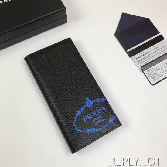 Prada 2020 Saffiano Mens Wallet, 2MV836