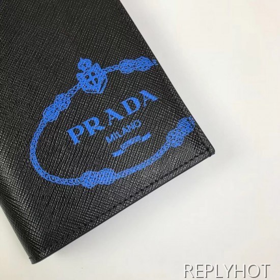 Prada 2020 Saffiano Mens Wallet, 2MV836
