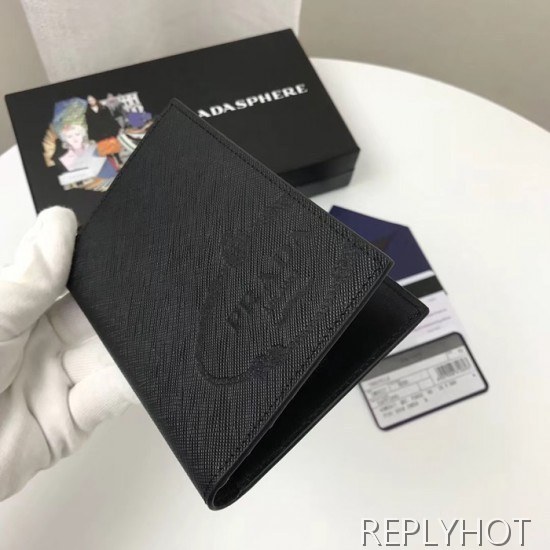 Prada 2020 Saffiano Passport Case , 2MV017