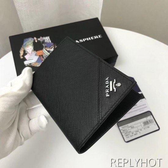 Prada 2020 Saffiano Passport Case , 2MV017