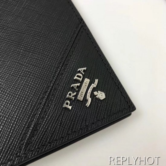 Prada 2020 Saffiano Passport Case , 2MV017