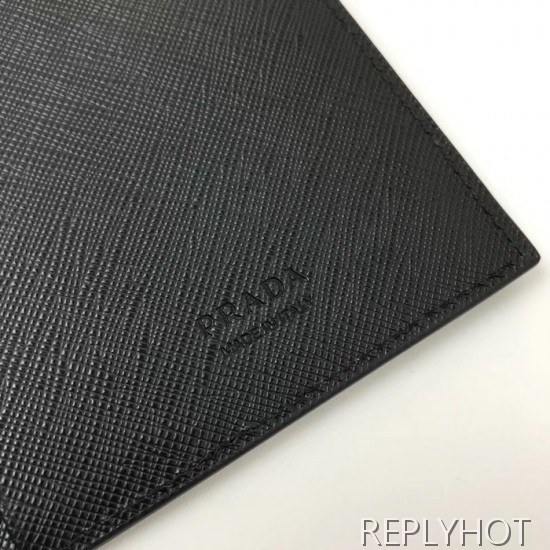 Prada 2020 Saffiano Passport Case , 2MV017
