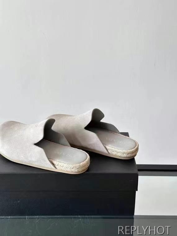 프라다 2025 로고 엠보 샌들 슬리퍼 신발