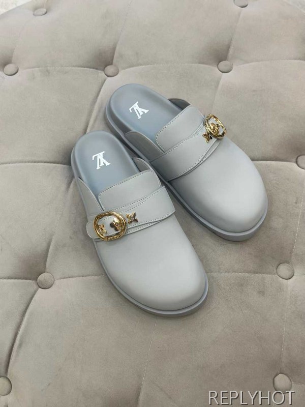 루이비통 2025 코지 플랫 컴포트 클로그 슬리퍼 샌들 뮬 신발