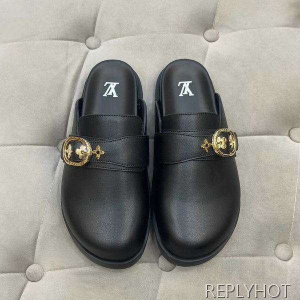 루이비통 2025 코지 플랫 컴포트 클로그 슬리퍼 샌들 뮬 신발