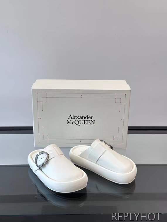 알렉산더맥퀸 2025 아크 클로그 샌들 슬리퍼 뮬 신발