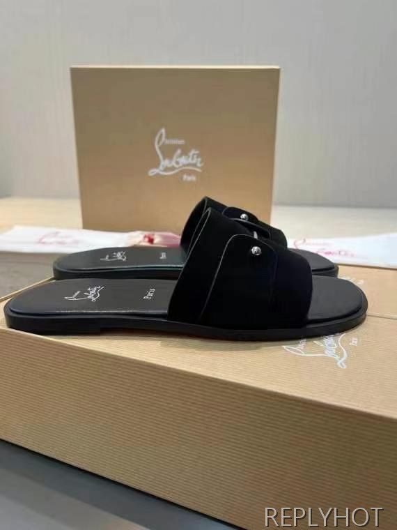 루부탱 2025 Chambeli 슬리퍼 뮬 샌들