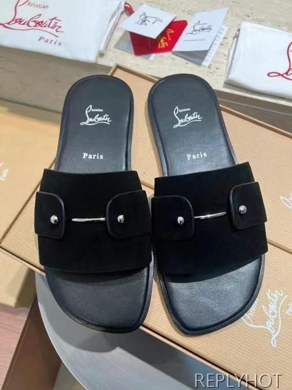 루부탱 2025 Chambeli 슬리퍼 뮬 샌들