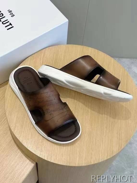 벨루티 2024 쉐도우 샌들 슬리퍼 신발