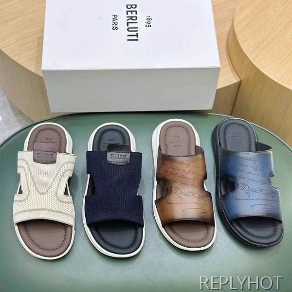 벨루티 2024 쉐도우 샌들 슬리퍼 신발