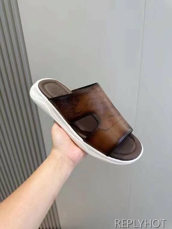 벨루티 2024 쉐도우 샌들 슬리퍼 신발