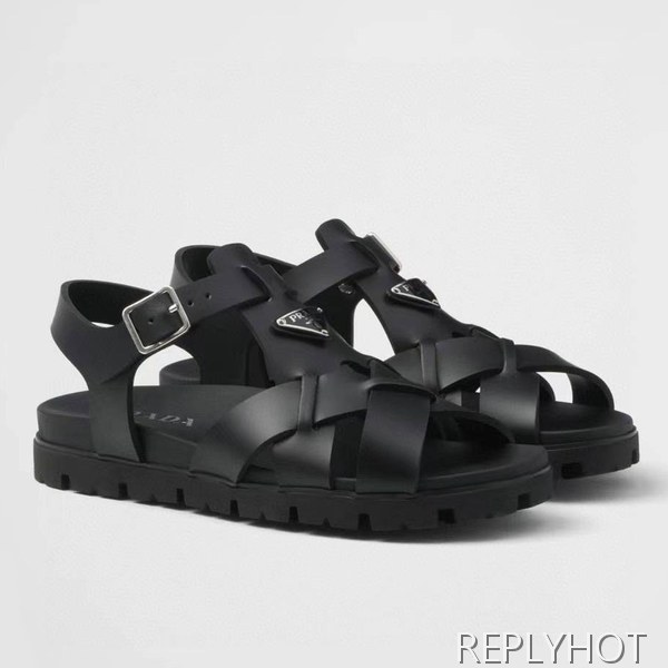 프라다 2024 스킬사피아노와펜 글레디에이터 샌들 슈즈 슬리퍼 신발