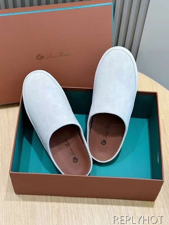 로로피아나 2024 토모리 사봇 뮬 샌들 슬라이드 신발