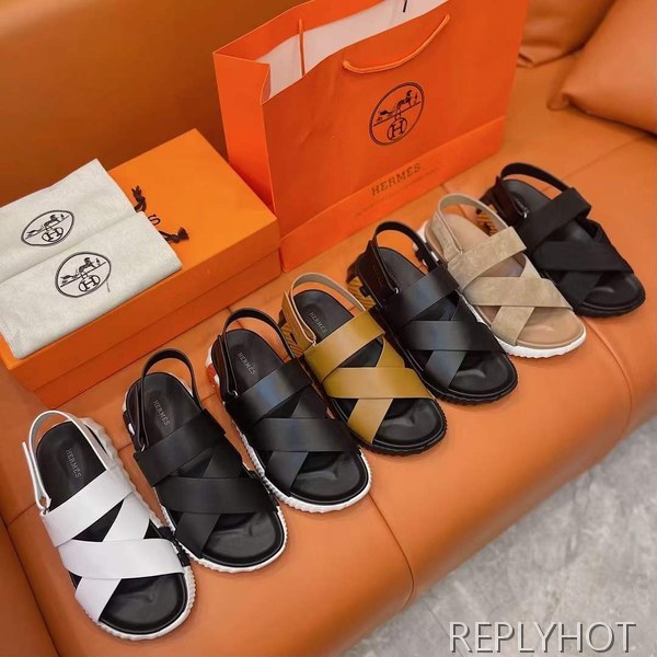 에르메스 2024 일렉트릭 샌들 슬리퍼 슈즈 신발