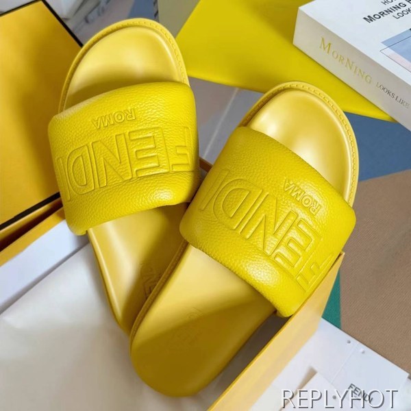 펜디 2024 로고 엠보 슬리퍼 슈즈 샌들 신발