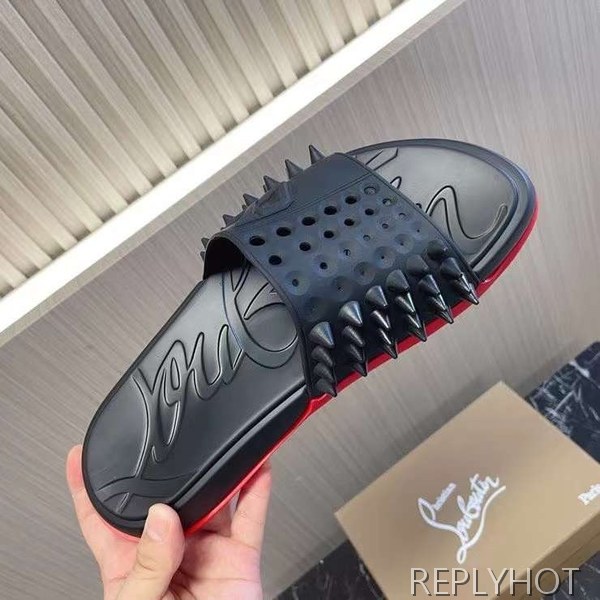 루부탱 2024 CL 스파이크 샌들 슬리퍼 신발