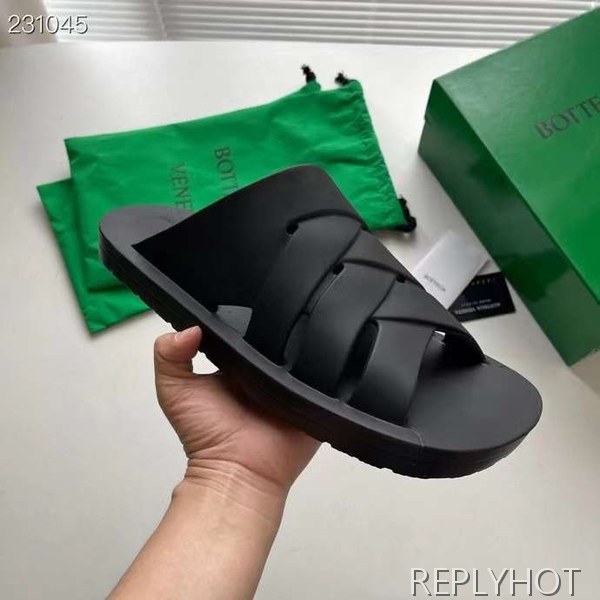 보테가베네타 2024 인트레치아토 러버 샌들 슬리퍼 신발