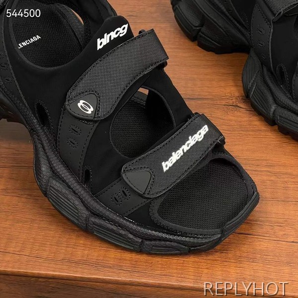 발렌시아가 2024 3XL 샌들 슬리퍼 신발 블랙컬러