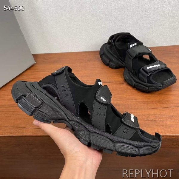 발렌시아가 2024 3XL 샌들 슬리퍼 신발 블랙컬러