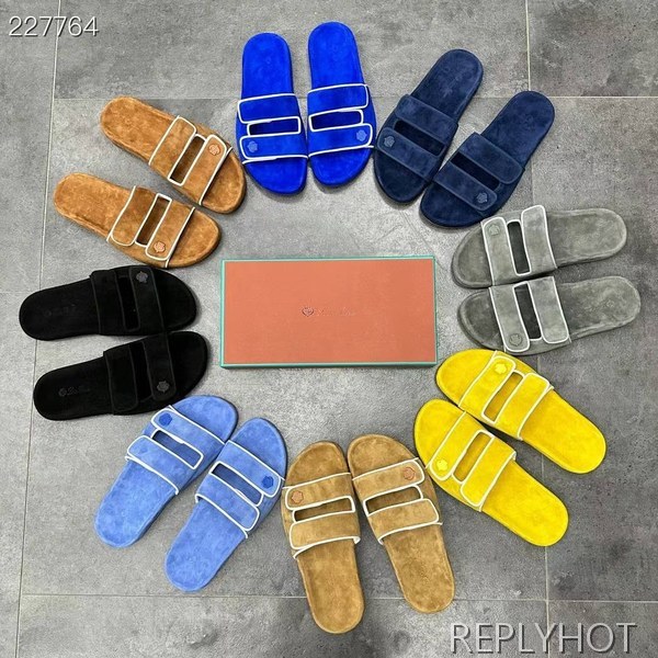 로로피아나 2024 와이키키 슬리퍼 샌들 뮬 신발