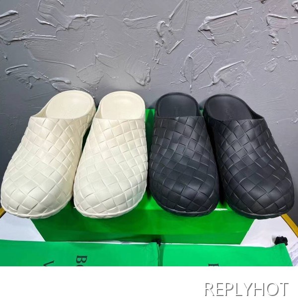 보테가베네타 2023 인트레치아토 슬라이드 뮬 샌들 슬리퍼