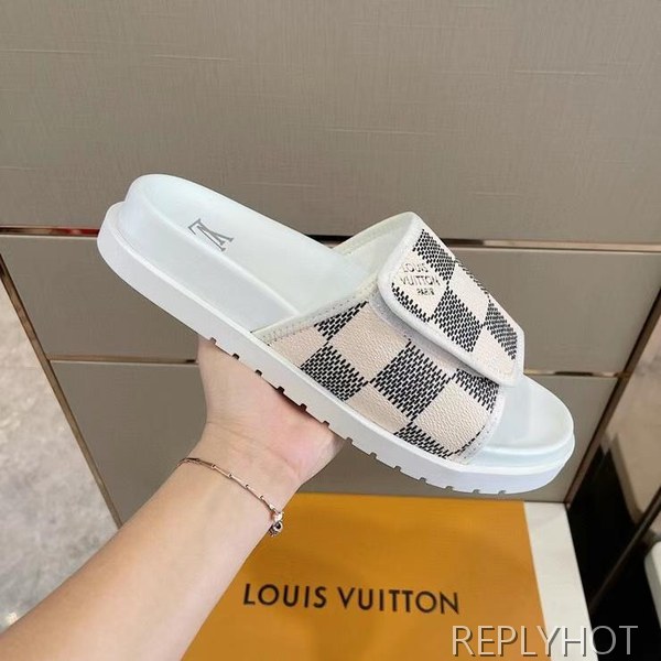 루이비통 2023 다미에 마이애미 뮬 샌들 슬리퍼