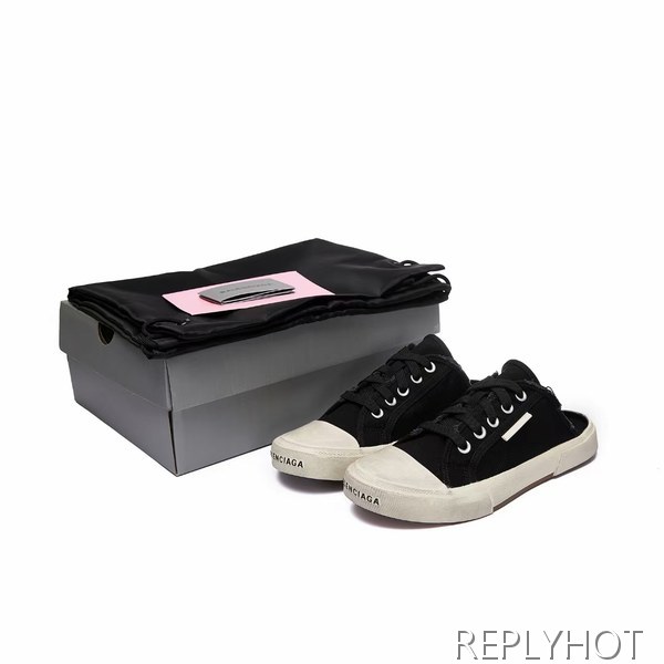 발렌시아가 2022 파리스 뮬 샌들 블랙컬러