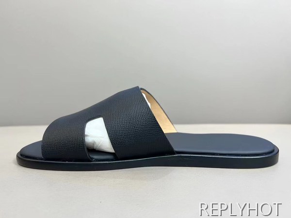 에르메스 2022 토고 블랙 이즈미르 샌들