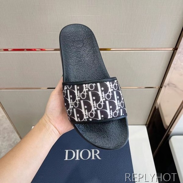 디올 2022 오블리크 비치 샌들