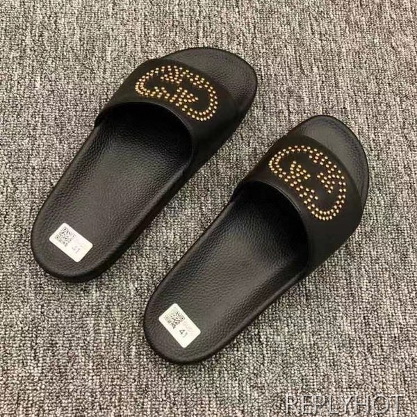 구찌 2022 GG스터드 슬라이드 샌들