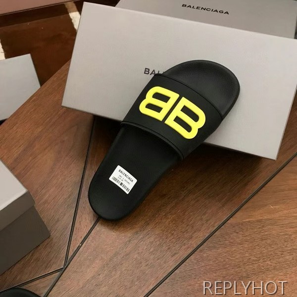 발렌시아가 2022 BB 글로우 슬라이드 샌들