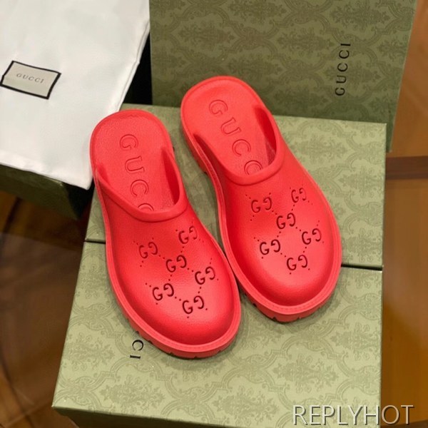 구찌 2021 슬립온 샌들