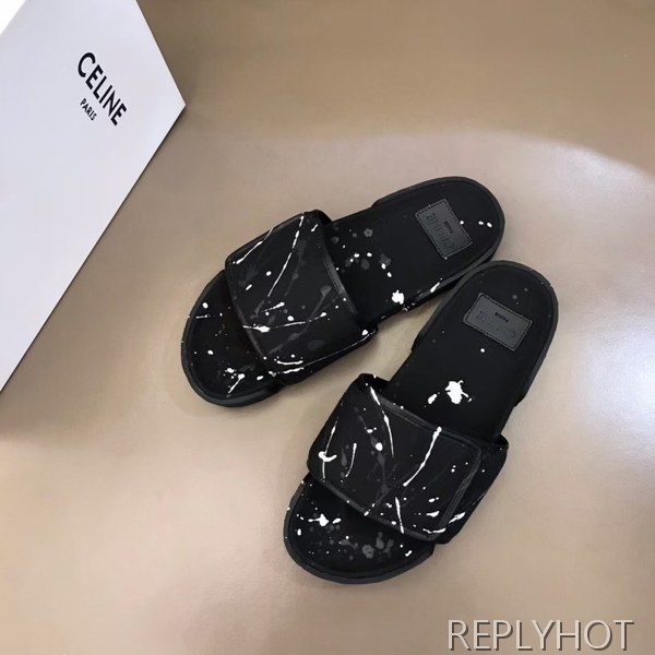 셀린느 2021 페인팅 슬라이드 샌들