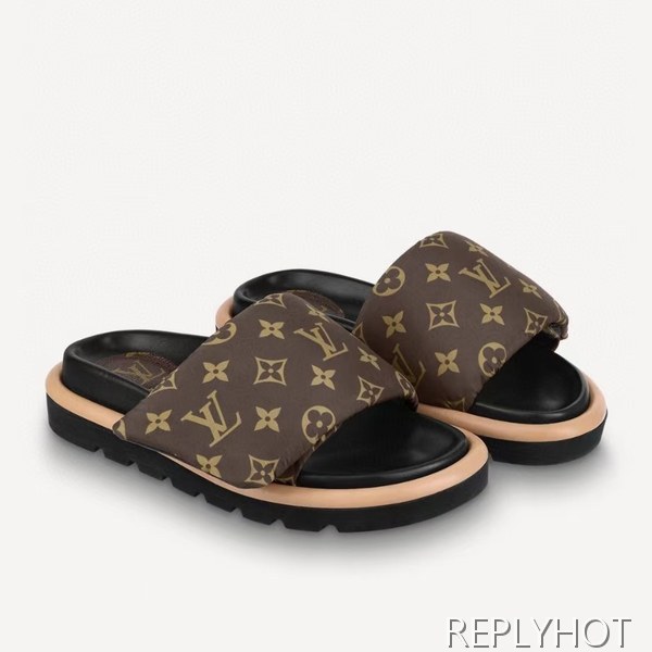 루이비통 2021 풀 필로우 컴포트 뮬 샌들